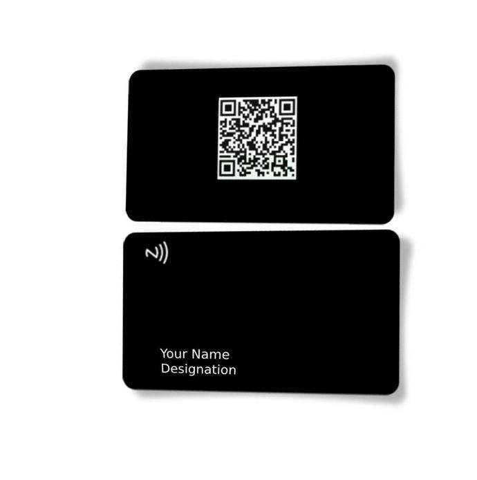Business card NFC Silver